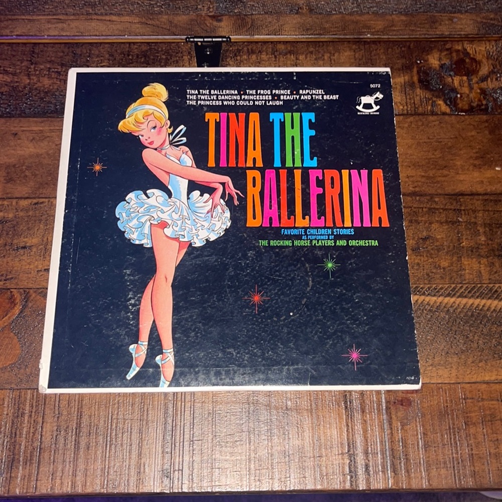 **VINTAGE** TINA THE BALLERINA RECORD